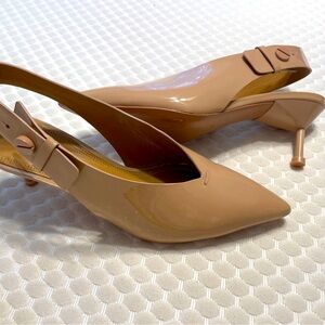 Mercedes Castillo shoes nude  8.5